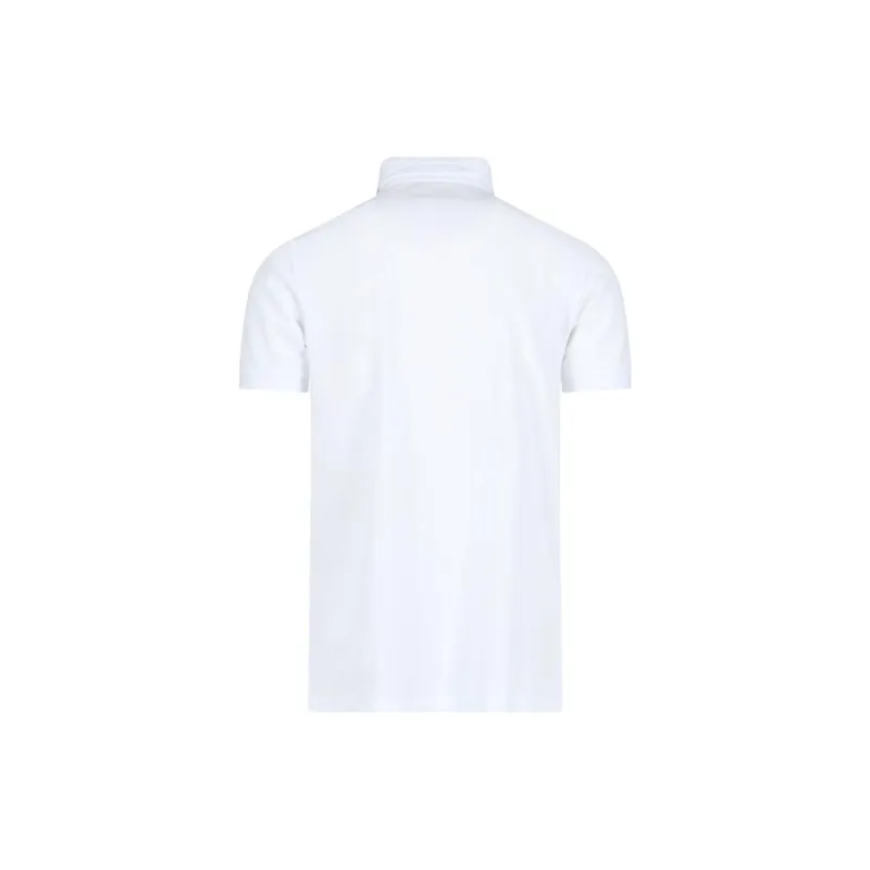 STONE ISLAND Logo Patch Short Sleeved Polo Shirt-1