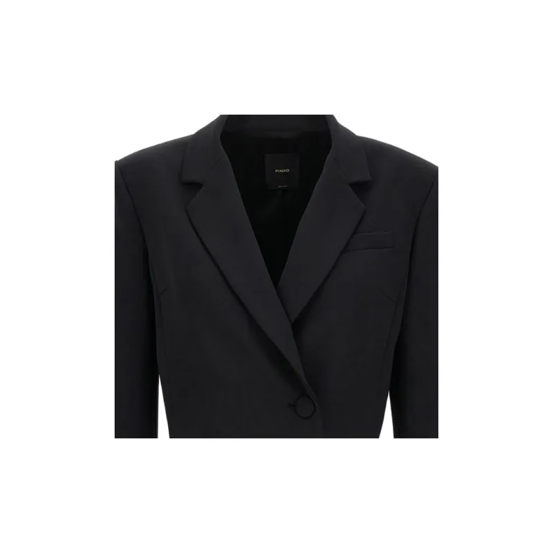 PINKO Embellished Cropped Jacket-3