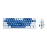 White Blue & Multicolor+Wolf S20[Starry White]Mice