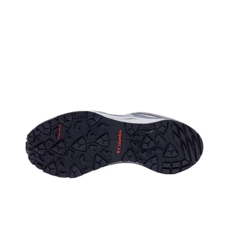 Columbia Sportswear Anti Slip Wear Resistant Low Top Hiking Shoes Men's Gray Black-3