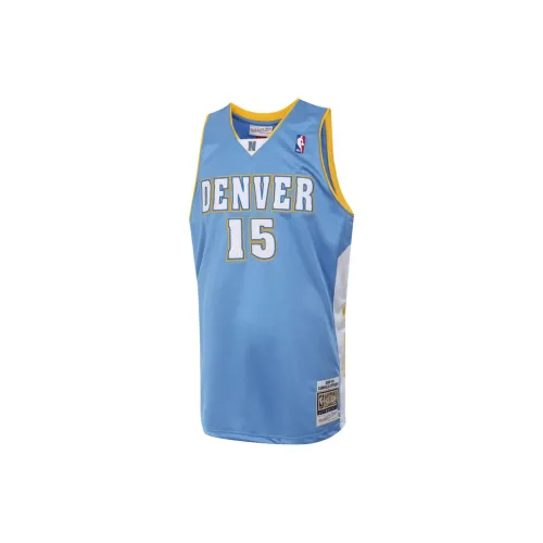 Mitchell Ness Basketball Jerseys Men Blue