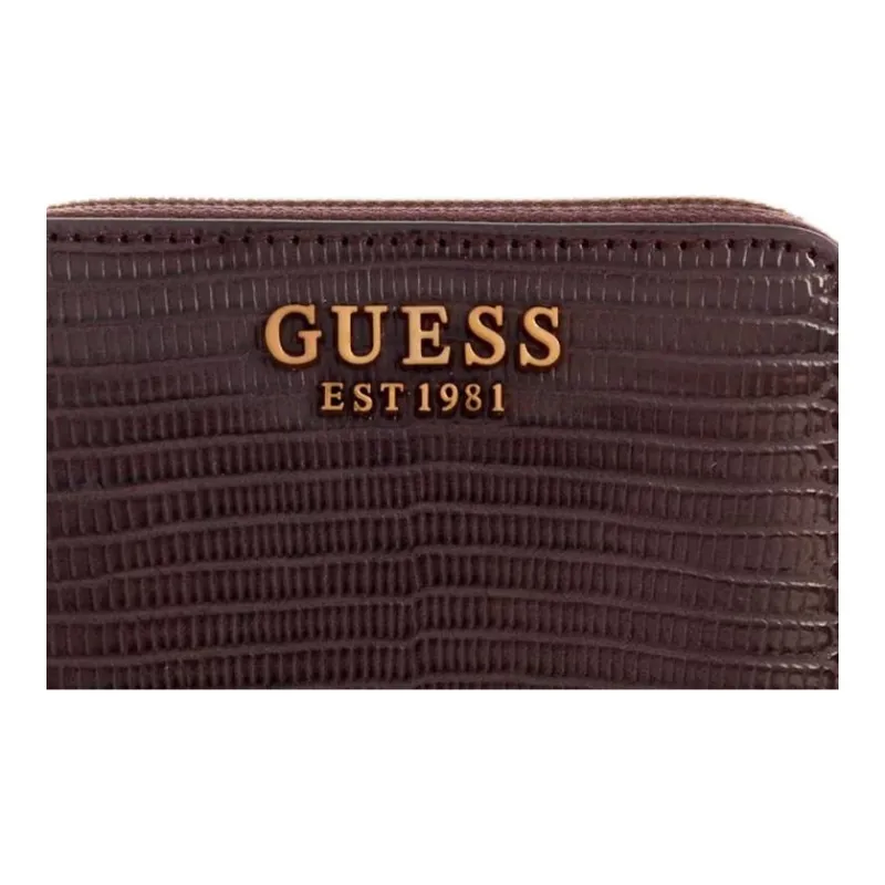 GUESS Artificial Leather Wallet Small Size Women's Brown-3