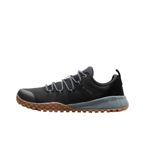 Columbia Fairbanks Wear-Resistant Low-Top Trekking Shoes Men's Black