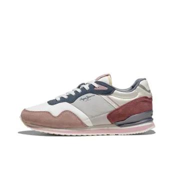 Pepe Jeans Abrasion Resistant Low Top Casual Shoes Women's Pink Gray Blue
