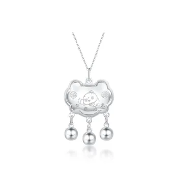 Mokinggran S 990 Silver Necklaces Kids'
