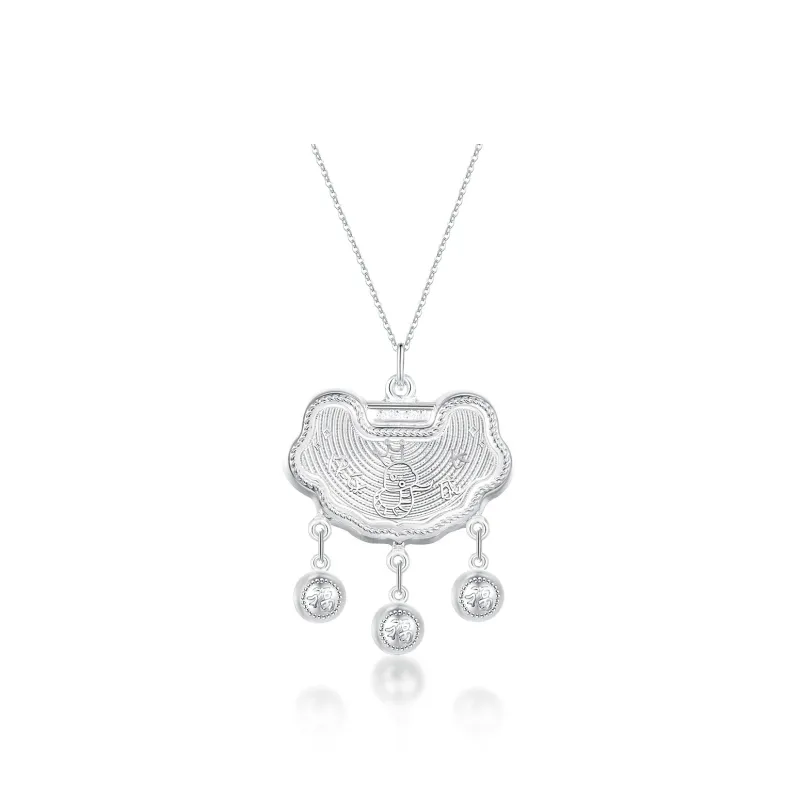 Mokinggran S 990 Silver Sterling Silver Necklaces Kids'-0