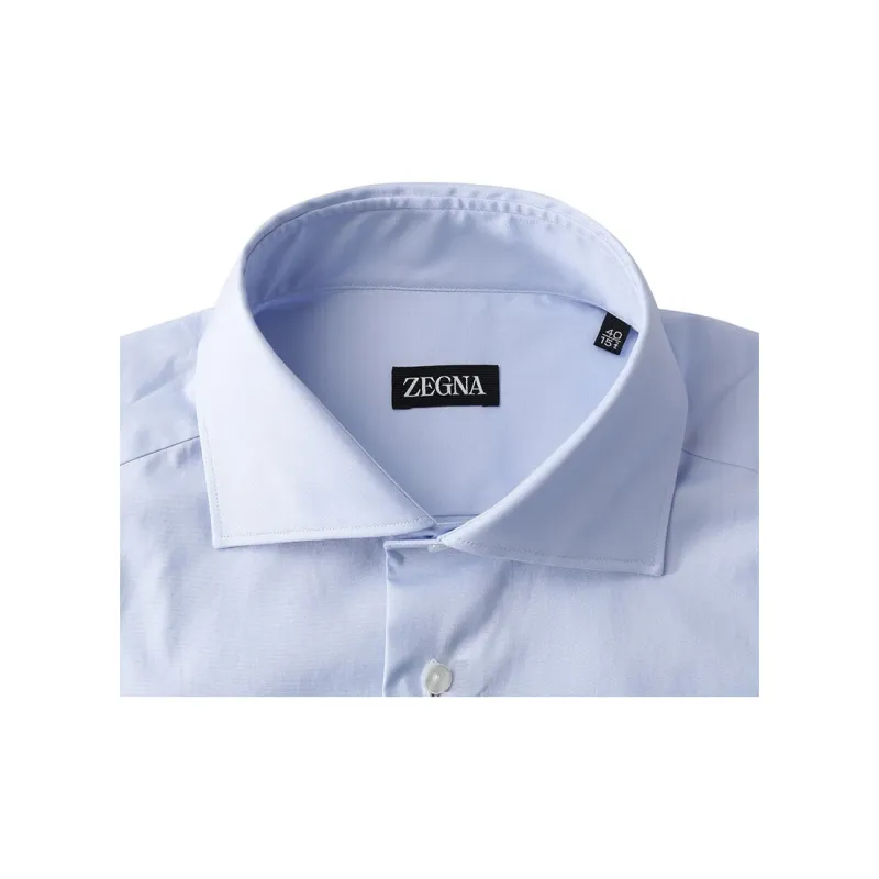 Zegna SS24 Shirt Men's Sky Blue-8