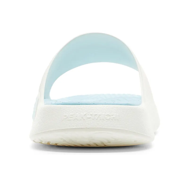 PEAK Slide Slippers Women's Creamy Light Blue-4