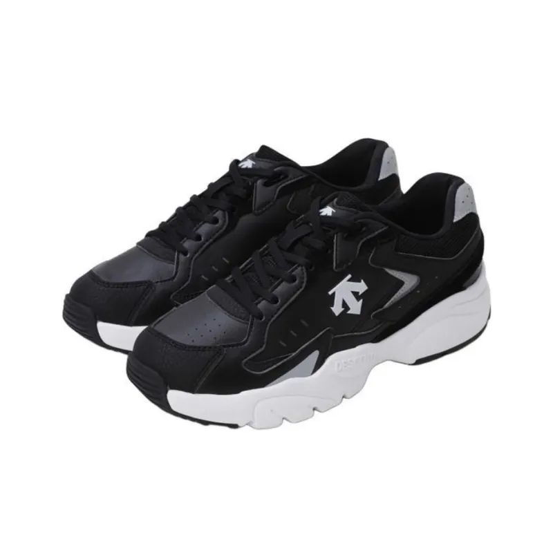DESCENTE Urban Monster Anti Slip Wear Resistant Low Top Casual Shoes Unisex Black-1