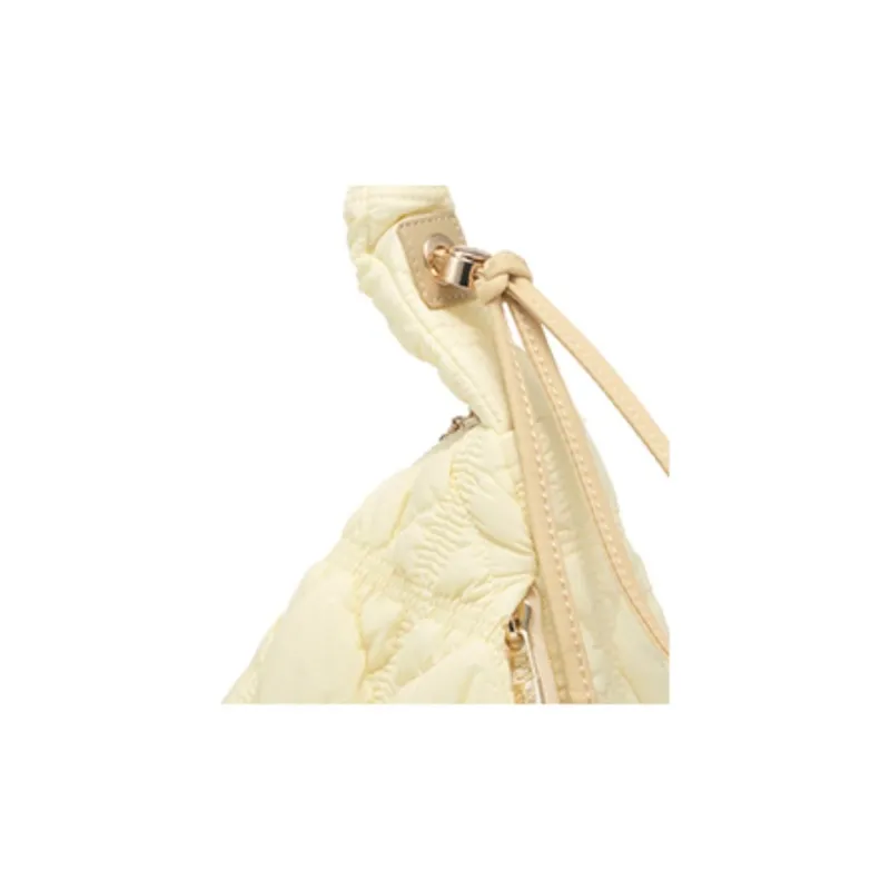 CARLYN Nylon Crossbody Bag, Shoulder Bag Women's Beige Yellow-6