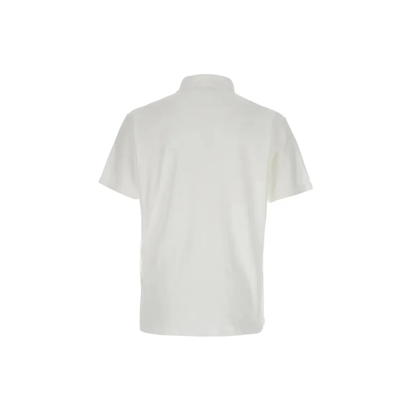 STONE ISLAND Logo Patch Short Sleeved Polo Shirt-1
