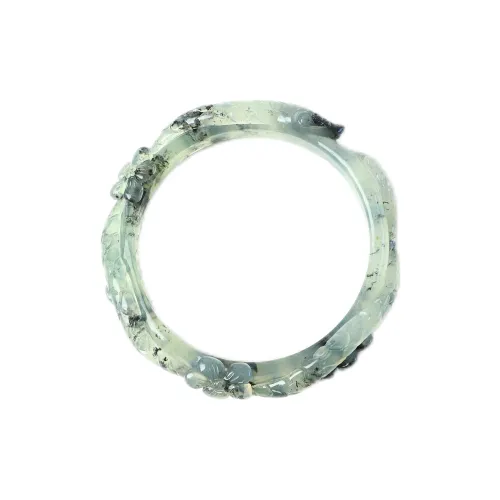 South Asia Serpentine Jade Bangles Unisex