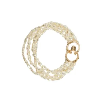 WEEKEND MaxMara Pearl Necklaces Unisex White