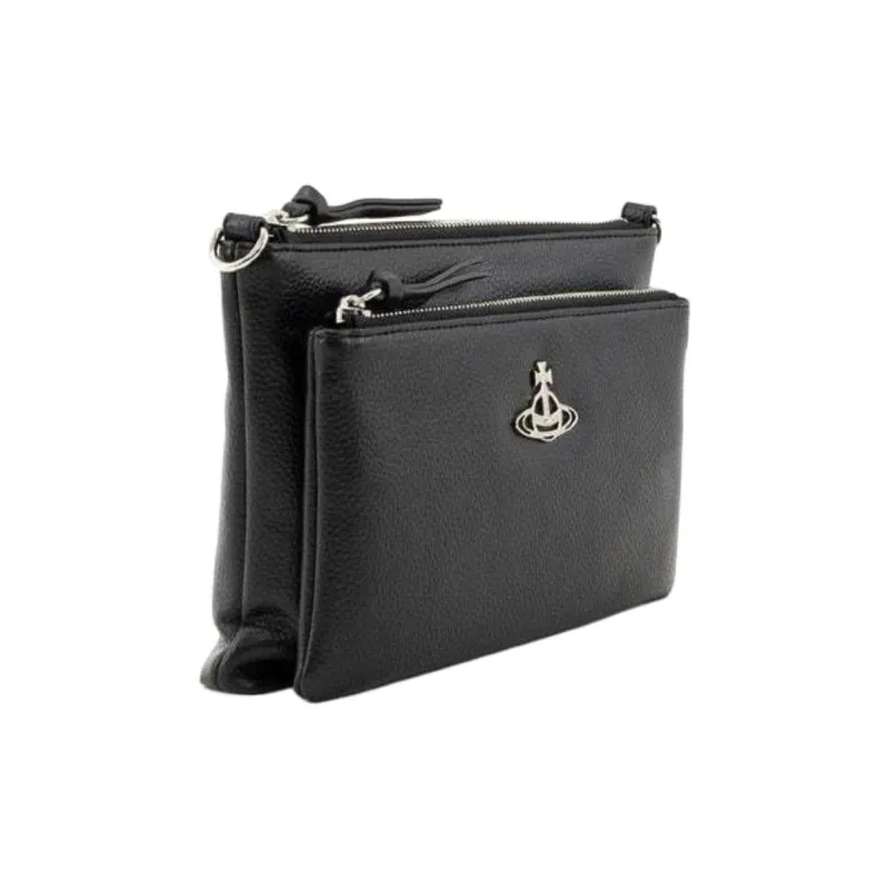 Vivienne Westwood Polyester Shoulder Bag Men's Black-1