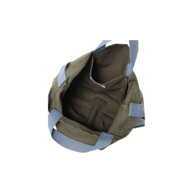 Beams Heart Polyester Tote Bag, Shopping Bag, Shoulder Bag, Handbag Women's Olive Green-2