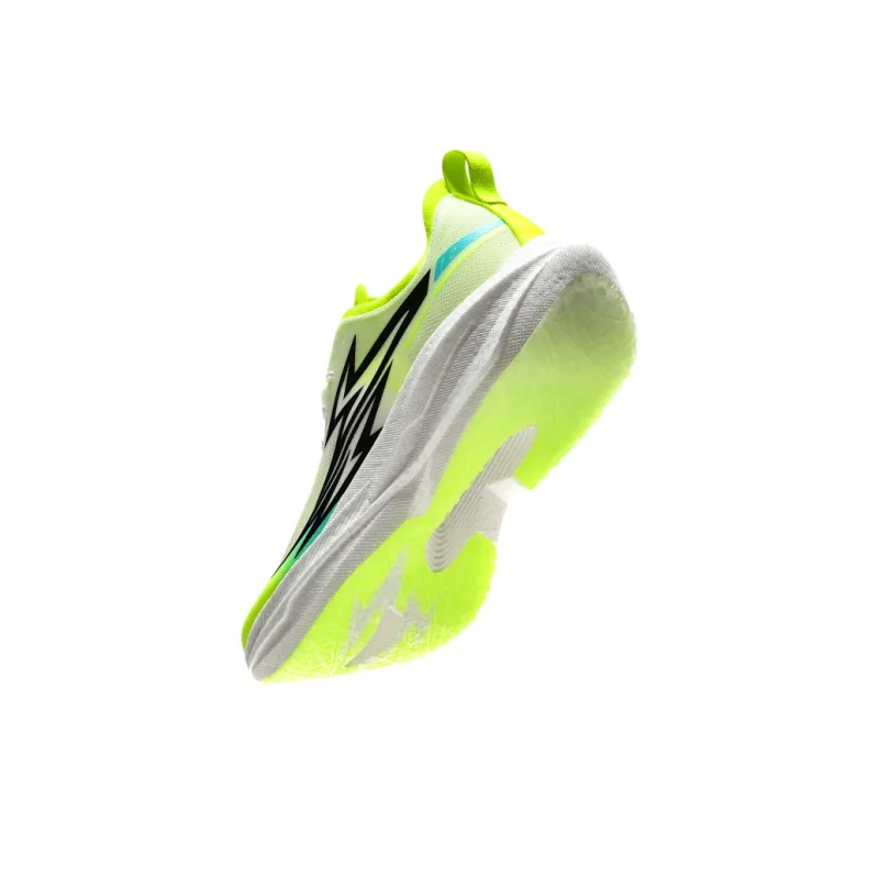 Dynamic Power Cushioned Slip Resistant Abrasion Resistant Low Top Carbon Plate Marathon Running Shoes Unisex Mint Green-4