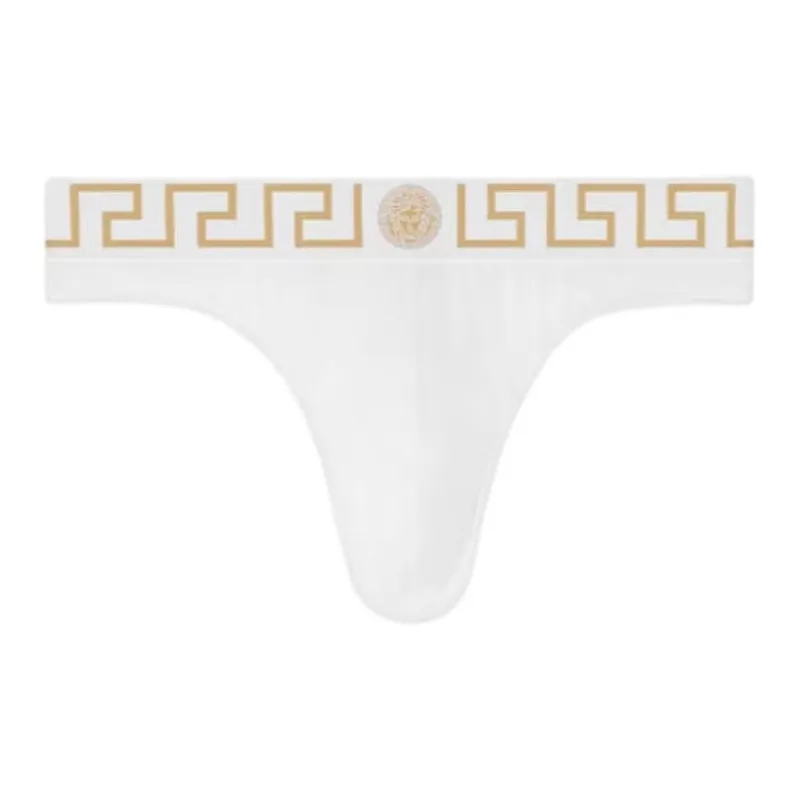 VERSACE Greca Border Thongs-0