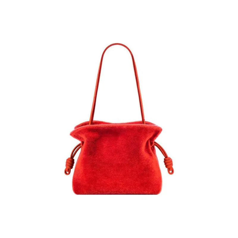 LOEWE Flamenco Cow Leather Portable Crossbody Bag, Shoulder Bag Women's-3