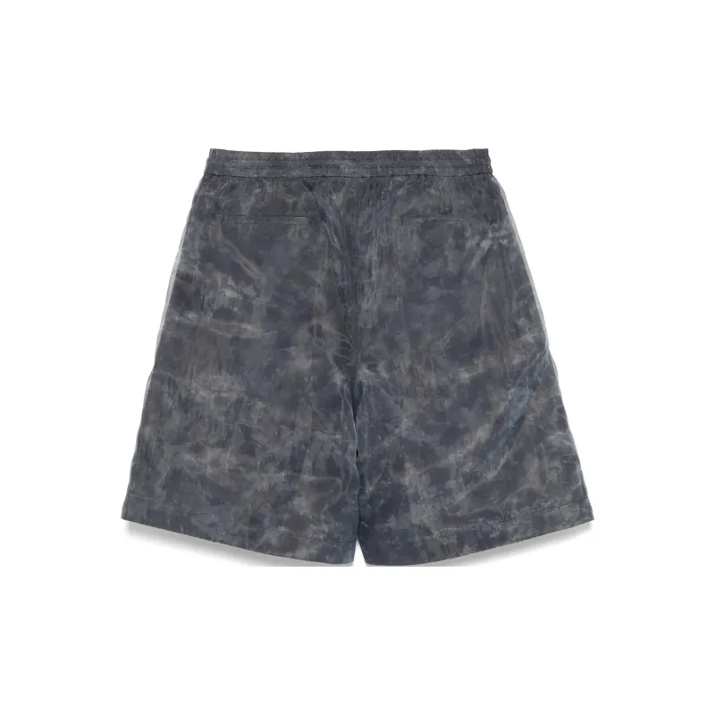 JUUN.J Organza overlay Shorts-1