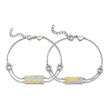 IL&CO. S925 Silver Bracelets Unisex