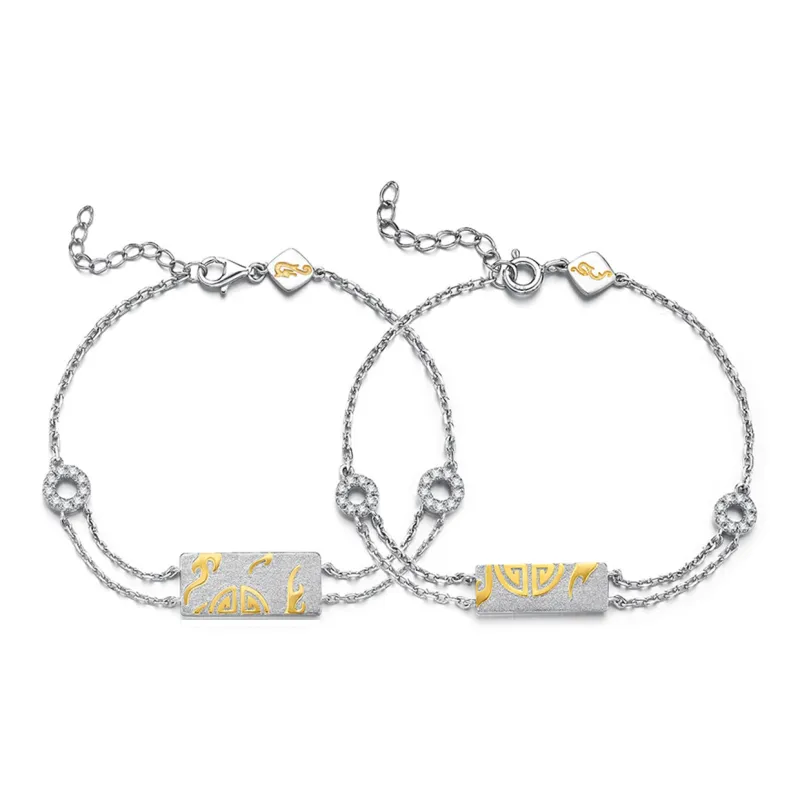 IL&CO. S925 Silver Bracelets Unisex-8