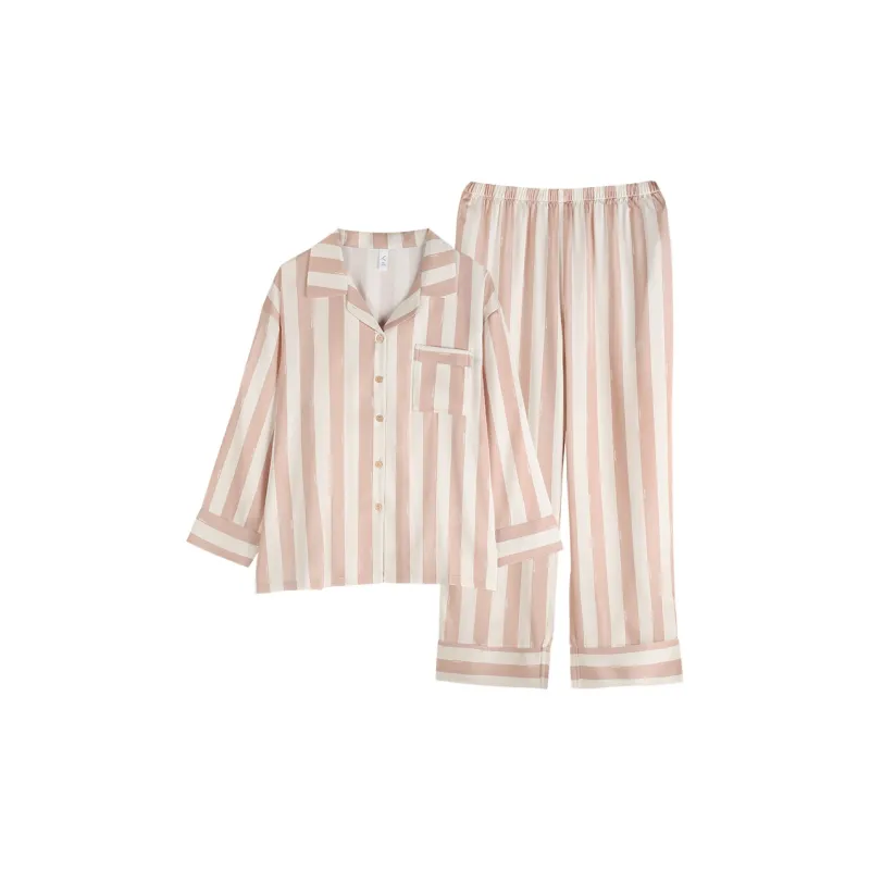 Xuan Liang Pajama Set Women's Cream Apricot-0