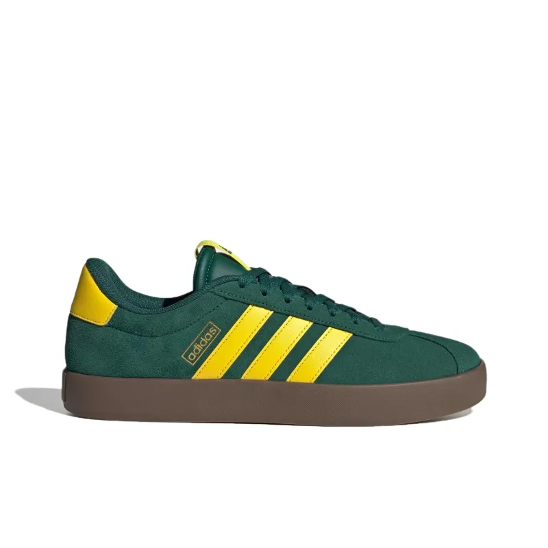 Adidas VL COURT 3.0 Anti Slip Wear Resistant Low Top Skateboard Shoes Unisex Green-1