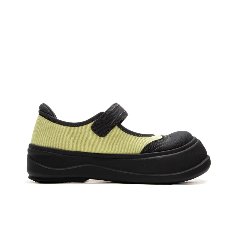 LiNing Honey Mary Jane Shoes Women's Green Black-1