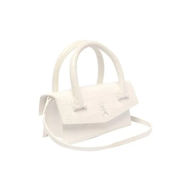 Patrizia Pepe Fly Bamby Crocodile-effect Bag-1