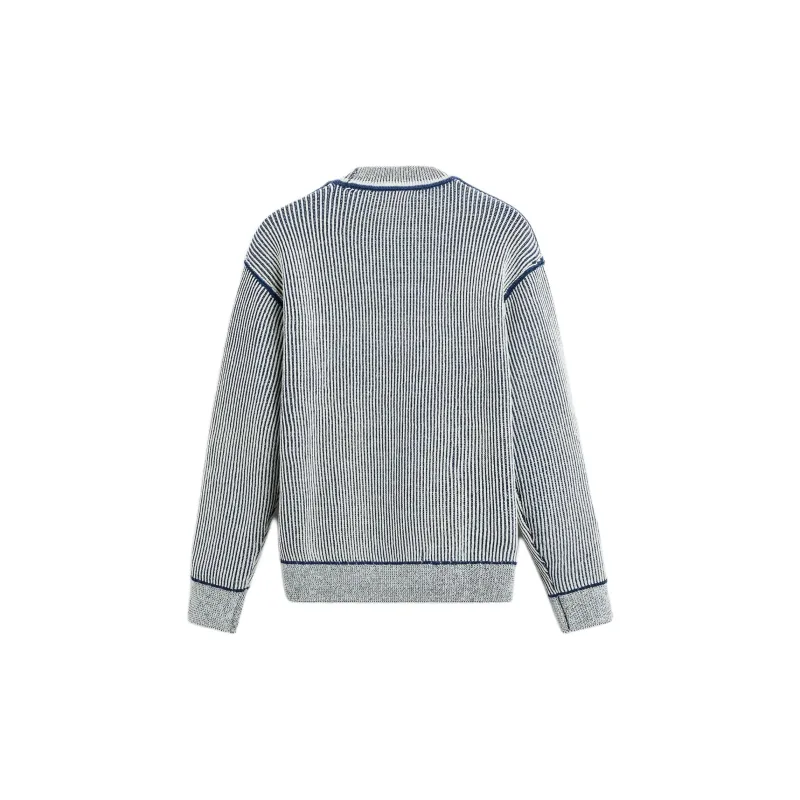 ZARA Knitwear Men Blue/White-1