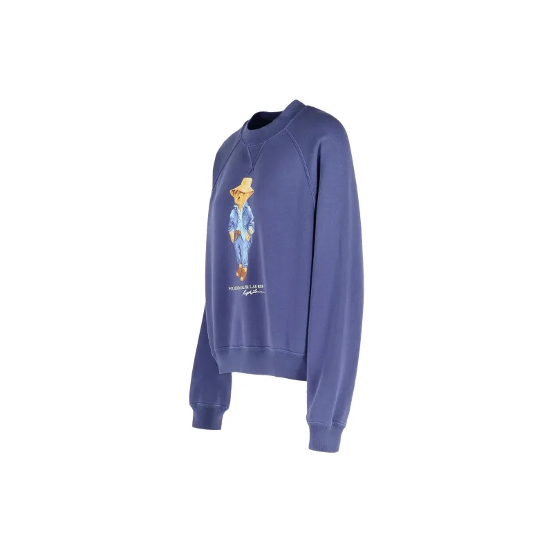 Polo Ralph Lauren Bear Printed Crewneck Sweatshirt-2