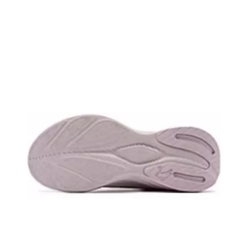 QIAODAN Cushioning Abrasion Resistant Thermal Low Top Running Shoes Women's Beige Pink-3