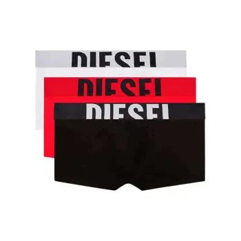 DIESEL Logo waistband Boxer Briefs Pack Of Three