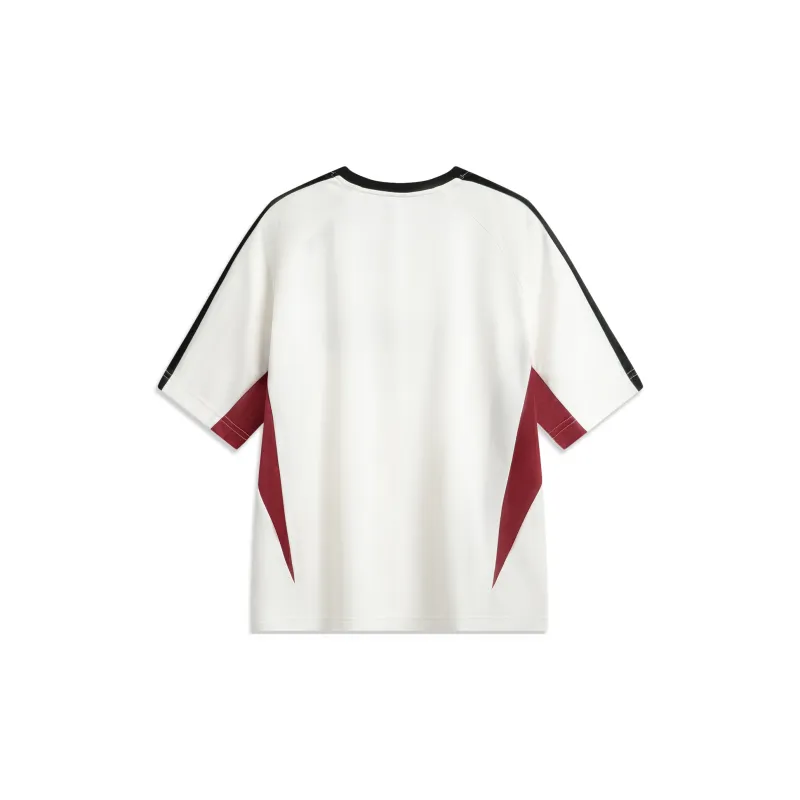 LiNing Sports Life Collection T Shirt Men's Ivory-1