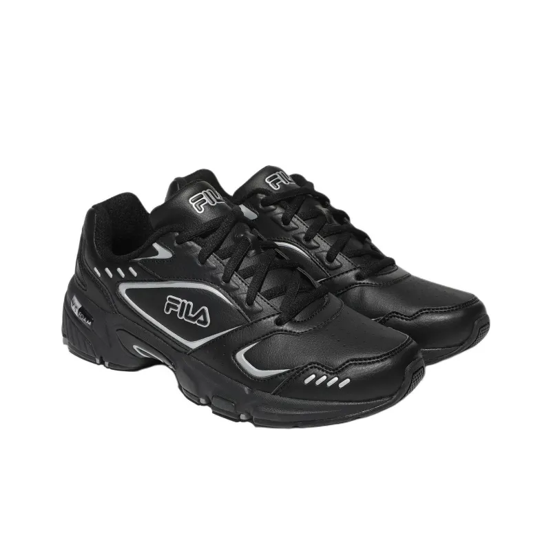 FILA Anti-Slip Wear-Resistant Low-Top Casual Shoes Unisex Black-1