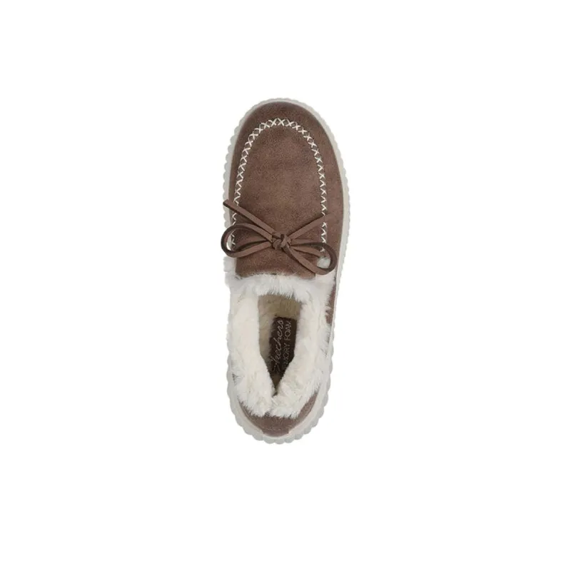 Skechers Cozy Loafers Women's Brown-3