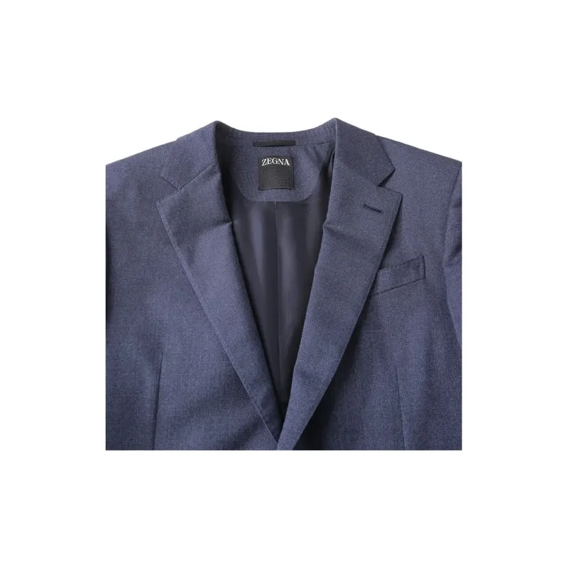Zegna FW24 Business Suit Men's Dark Blue-7