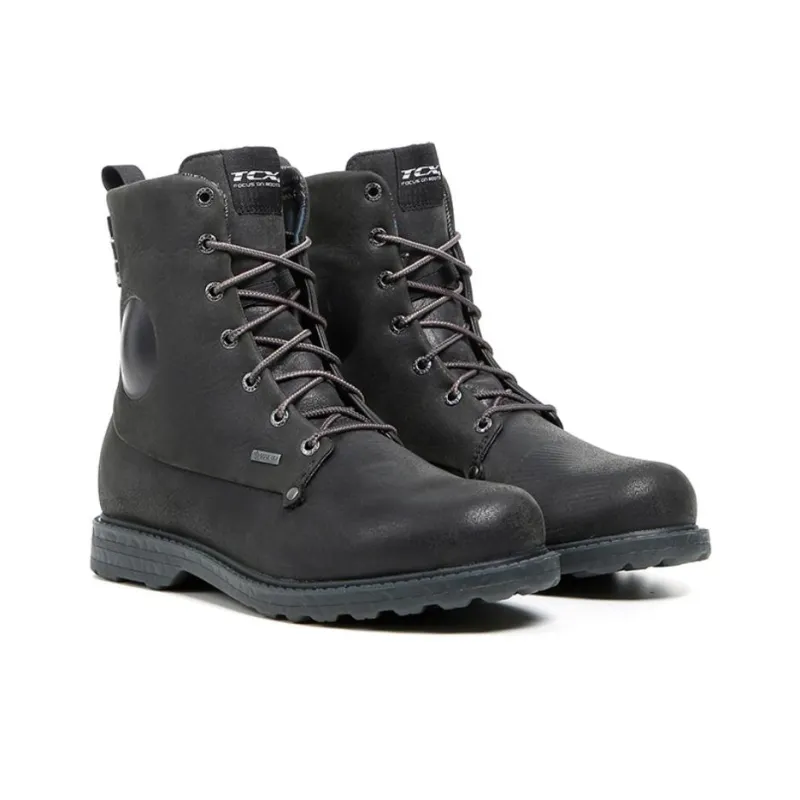 DAINESE Slip Resistant Waterproof High Top Cycling Shoes Men's Black-2