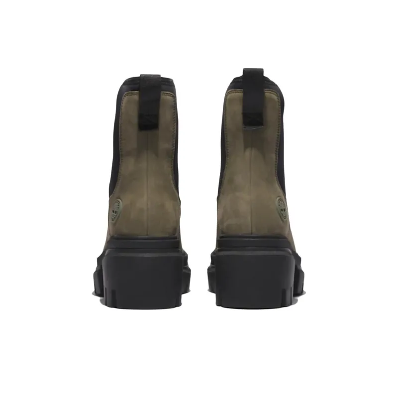 Timberland Everleigh Short Chelsea Boots Women's Dark Green-2