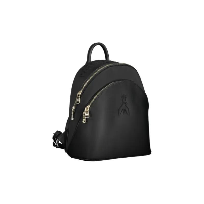 Patrizia Pepe Polyurethane Carry Backpack Women's Black-1
