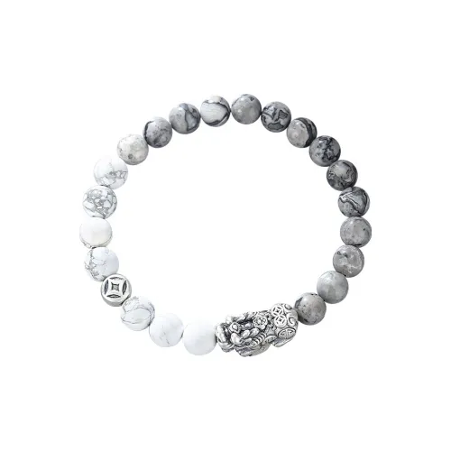 Regalrose Map Stone Bracelets Men's
