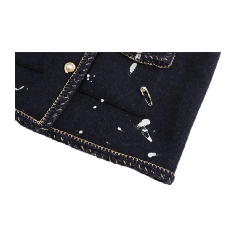 Alexia Sandra Jackets & Coats Women's Navy Blue-3
