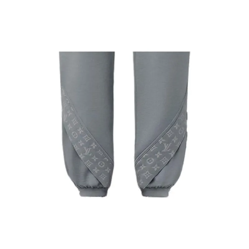 LOUIS VUITTON Monogram Accent Knit Jogging Pants-4