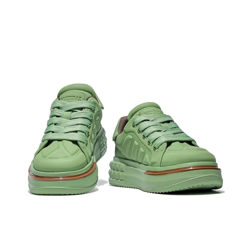 MOERBAI Lava Series Wear-Resistant Lightweight Height Increasing Low-Top Skateboard Shoes Men's-10