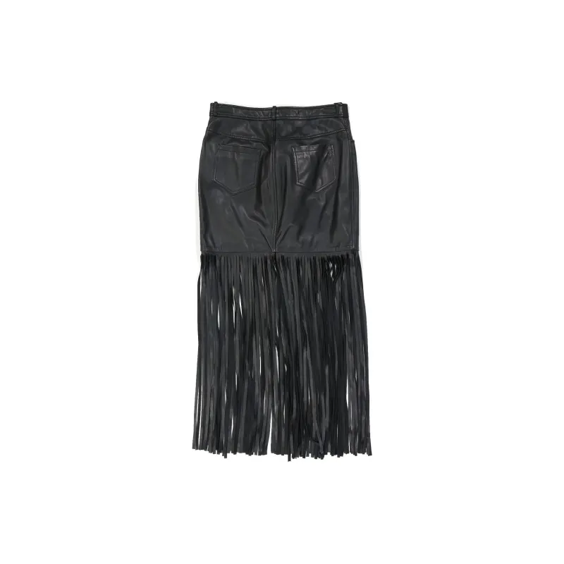 MOSCHINO Casual Long Skirt Women's Black-1
