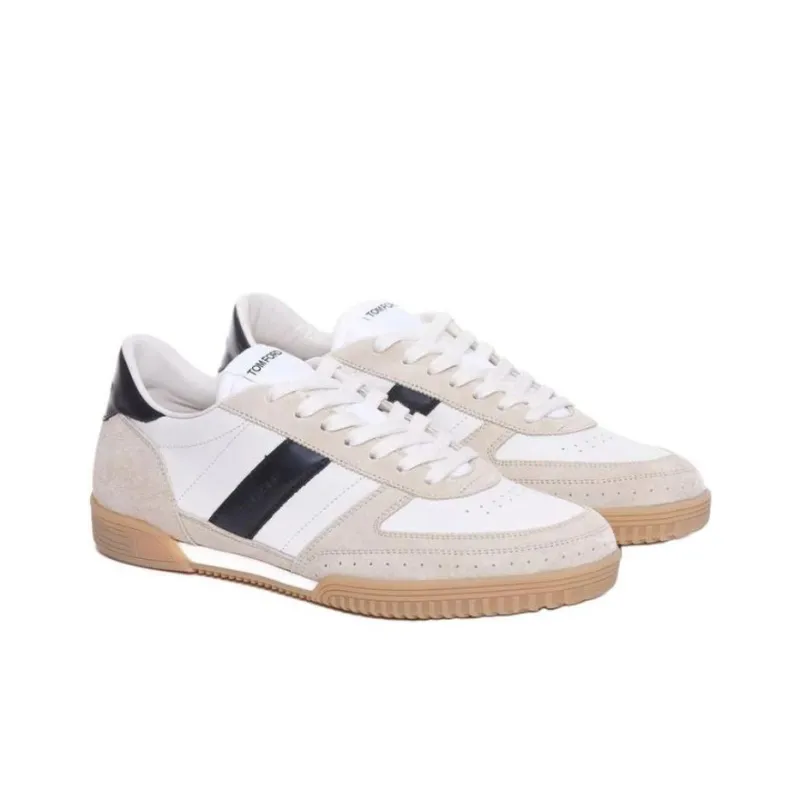 TF Low-Top Skateboard Shoes Men's Beige-2