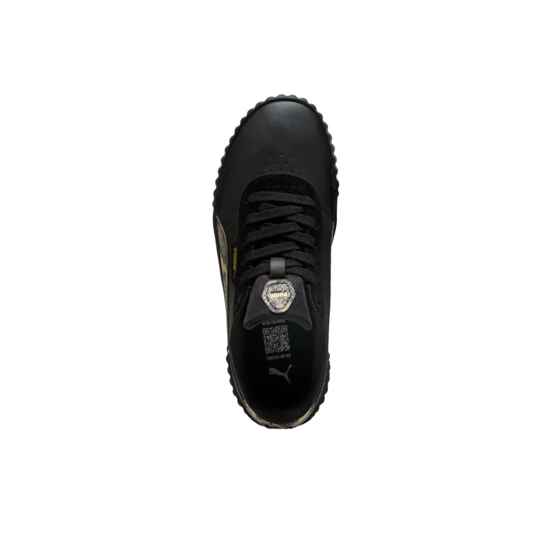 PUMA Carina 3.0 Anti-Slip Wear-Resistant Low-Top Casual Shoes Women's Black-3