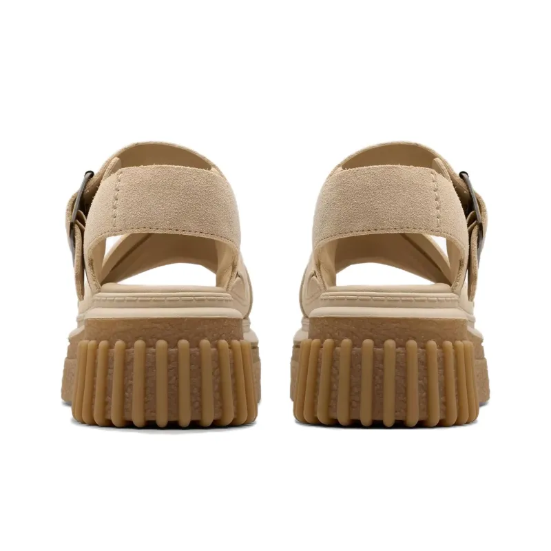 Clarks Evamar Wish Strap Sandals 5cm Women's Beige-4