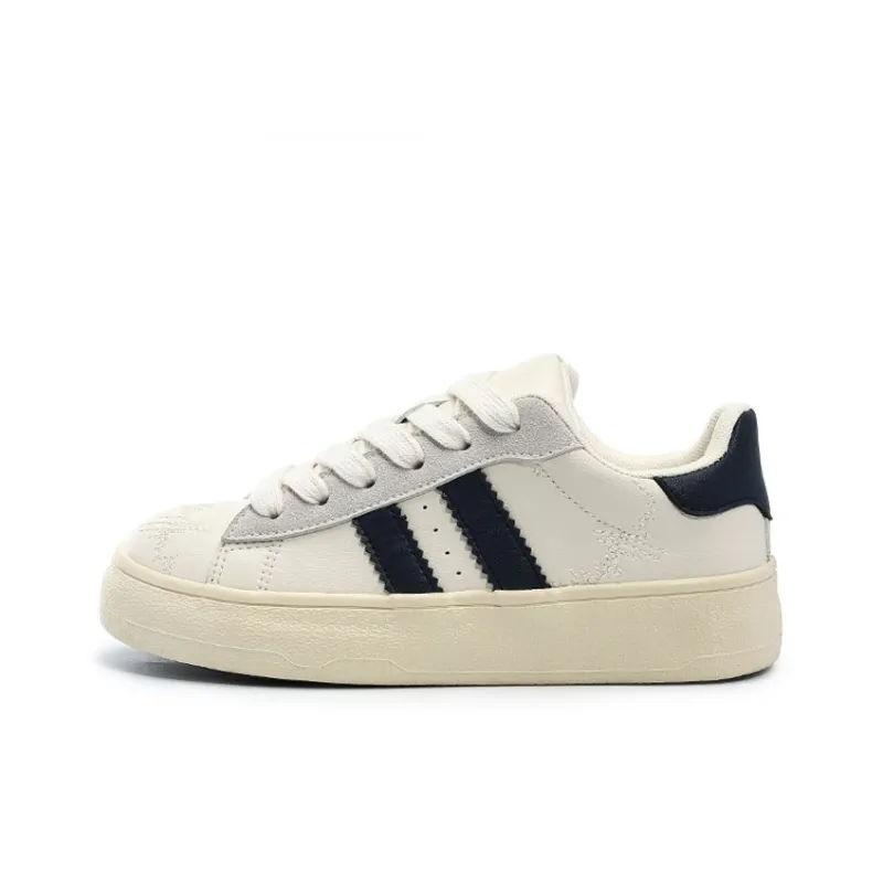 Georgina Goodman Small White Shoes Anti Slip Wear Resistant Lightweight Breathable Low Top Skateboard Shoes Women's-11