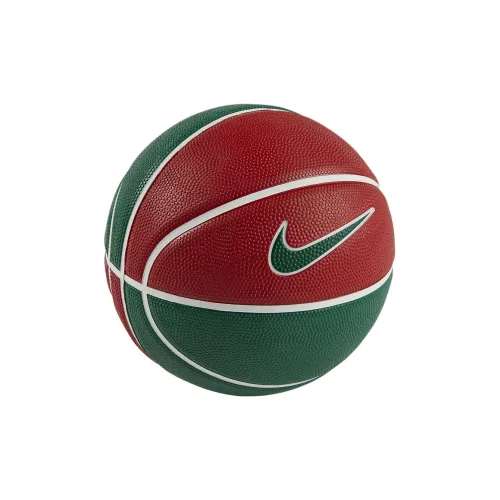 Nike Rubber Basketball Red Green Size 3 Ball Training Unisex